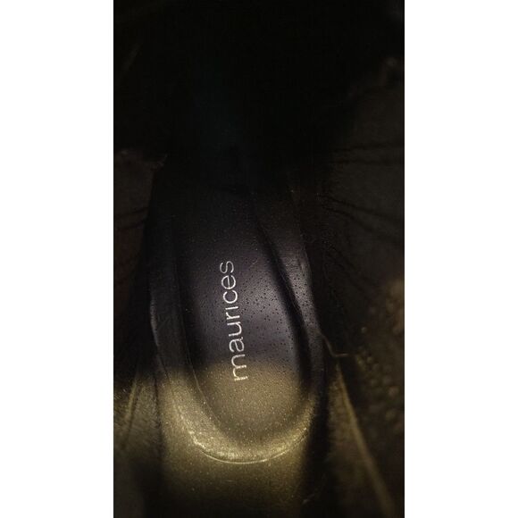 Maurices Women's Cheetah Print Ankle Booties Heels 10.5 - Picture 5 of 10